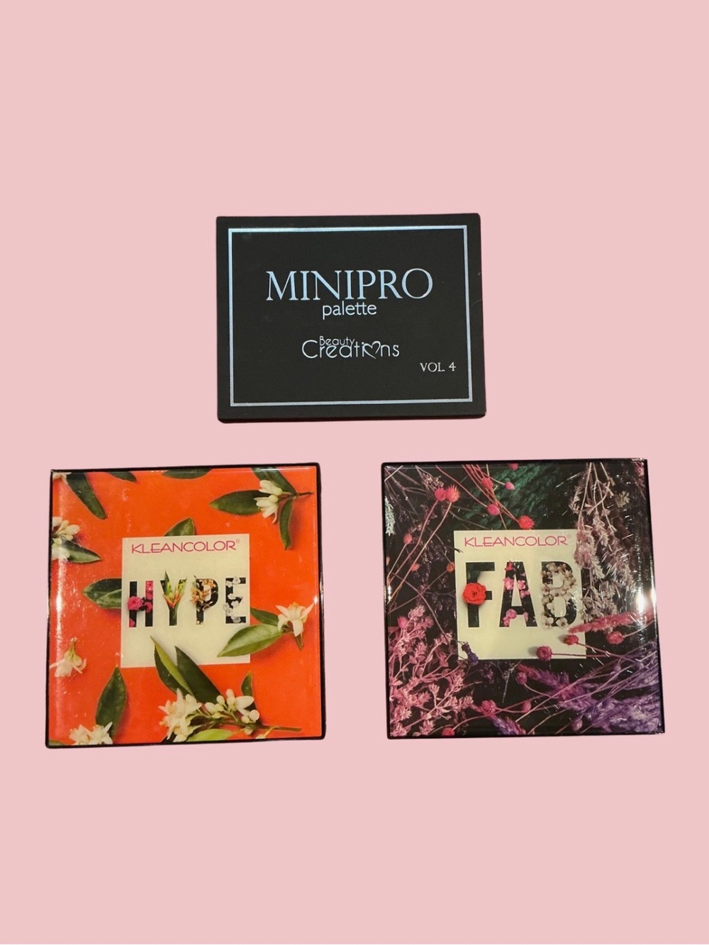 MINIPRO and KLEANCOLOR palette